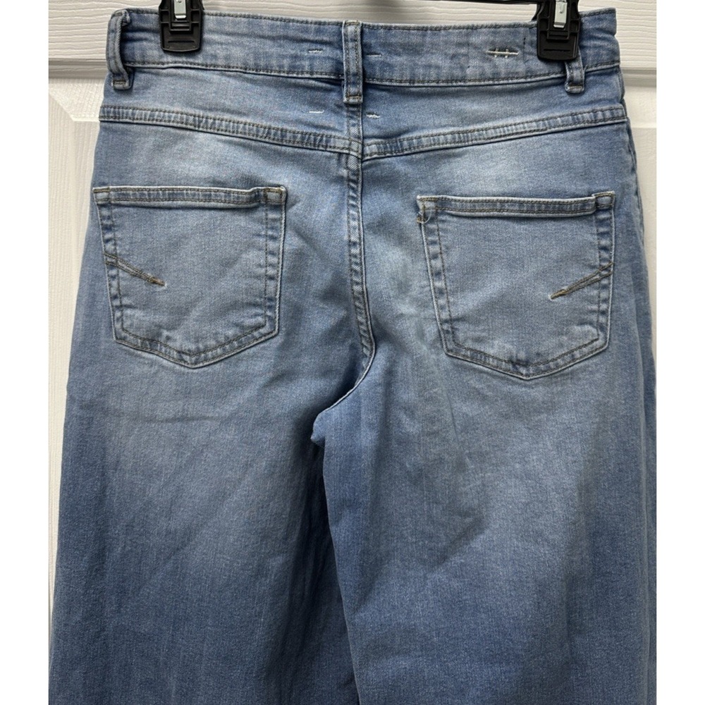 H by Habitual Washed Blue High-Waist Wide Leg Jeans READ DESCRIPTION - Picture 6 of 16
